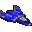 Blue Falcon ship avatar